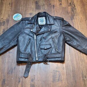 Vintage women's motorcycle biker new age Sz-38 M